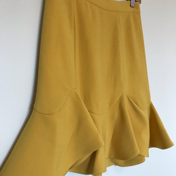 Bardot Yellow Skirt - Picture 3 of 5
